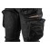 Darba, aizsardzības, augstas redzamības apģērbi // Spodnie robocze 5-kieszeniowe DENIM, czarne, rozmiar XXL image 5
