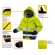 Darba, aizsardzības, augstas redzamības apģērbi // Kurtka robocza ostrzegawcza ocieplana, żółta, rozmiar S image 2