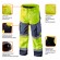 Darba, aizsardzības, augstas redzamības apģērbi // Spodnie robocze ostrzegawcze softshell, żółte, rozmiar M image 2