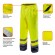 Töö-, kaitse-, kõrgnähtavusega riided // Spodnie robocze ostrzegawcze wodoodporne, żółte, rozmiar S image 2