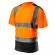 Töö-, kaitse-, kõrgnähtavusega riided // T-shirt ostrzegawczy, ciemny dół, pomarańczowy, rozmiar S image 1