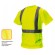 Darba, aizsardzības, augstas redzamības apģērbi // T-shirt ostrzegawczy, żółty, rozmiar L image 2