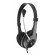Ausinės // Headphones On-Ear // EH158K Słuchawki z mikrofonem Rooster  czarne Esperanza paveikslėlis 1