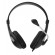 Ausinės // Headphones On-Ear // EH158K Słuchawki z mikrofonem Rooster  czarne Esperanza paveikslėlis 2