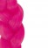 Skaistumkopšanas un personiskās higiēnas produkti // Matu griežamās mašīnas & apgriezējmašīnas // Włosy syntetyczne warkoczyki -  ciemno - różowe image 3