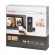Domofoni (namruņi) | Durvju zvani // Video/Audio namrunis // VIFIS Full HD zestaw wideodomofonowy  z kamerą Full HD (bezsłuchawkowy , szyfrator, czytnik zbliżeniow, sterowanie z aplikacji, zasilacz na szynę DIN, czarny) image 2
