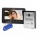 Video-Fonolukod  | Door Bels // Video-Fonolukod HD // Zestaw wideodomofonowy bezsłuchawkowy, kolor,  LCD 7", z czytnikiem breloków zbliżeniowych, interkom, natynkowy, INDI N image 1