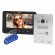 Video-Fonolukod  | Door Bels // Video-Fonolukod HD // Zestaw wideodomofonowy bezsłuchawkowy, kolor,  LCD 7", z czytnikiem breloków zbliżeniowych, interkom, podtynkowy, INDI P image 1