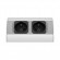 Elektromateriāli // Mēbeļu elektriskie slēdži un rozetes, USB rozetes // Gniazdo meblowe bez wyłącznika, 2x2P+Z image 4