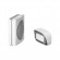 Doorpfones | Door Bels // Door Bels // Dzwonek bezprzewodowy, bateryjny EXTEL diBi Flash Soft, biały image 3