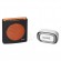 Domofoni (namruņi) | Durvju zvani // Durvju Zvani // Dzwonek bezprzewodowy, bateryjny EXTEL diBi Flash Soft, czarno pomarańczowy image 1