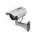 Video surveillance // Analog camera accessories // Atrapa kamery SOL1200 Solarna migająca dioda naklejka gratis image 4