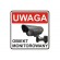 Video surveillance // Analog camera accessories // Atrapa kamery tubowej, diody IR LED, srebrna, IR1100S image 2