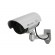 Video surveillance // Analog camera accessories // Atrapa kamery tubowej, diody IR LED, srebrna, IR1100S image 8