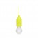 LED apšvietimas // New Arrival // Bateryjna lampka nocna na sznurku 1W LED, 3 x AAA, limonkowa paveikslėlis 1