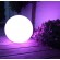 Apgaismojums LED // New Arrival // Solarna lampa wolnostojąca ogrodowa GreenBlue, kula, 15x15x48cm, kolorowy LED RGB, GB122 image 4