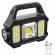 Handheld and Head LED Flashlights // LED Handheld Flashlights // ZD103 Latarka akumulatorowa powerbank     solarna image 1