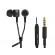 Audio Austiņas / Vadu / Bezvadu // Headphones => In-Ear // EH161K Słuchawki douszne Zipper czarne Esperanza image 1