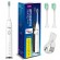 Tooth care // Brushes // Szczoteczka soniczna do zębów Promedix, kolor biały, 5 trybów, timer, wskaźnik poziomu nał. baterii,  2 końcówki i kabel USB, PR image 1