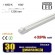 Apgaismojums LED // New Arrival // Świetlówka led 120cm 18w t8 4000k g13 neutralna przezroczysta jednostronna image 1