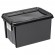 Produktai namams ir sodui // Indų plovikliai // Pojemnik z pokrywą PlastTeam ProBox Recycle QR 14L czarny paveikslėlis 1