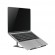 SALE // Aluminiowa ultra cienka składana podstawka pod laptopa Ergo Office, czarna, pasuje do laptopów 11-15'', ER-416 B image 3