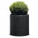 SALE // Donica okrągła CYLINDER PLANTER M anthracite image 2