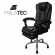 SALE // Fotel biurowy z podnóżkiem- czarny Malatec 23286 image 10