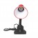 LED Lighting // New Arrival // LATSA, lampa biurkowa z klipsem, 40W, E27, stal + tworzywo, czerwona image 3