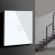 Elektrimaterjalid // xLG_unsorted // Dotykowy włącznik światła Maclean, pojedynczy, schodowy, krzyżowy, szklany, biały z okrągłym podśw. przycisku, 86x86mm,  MCE710W image 2