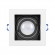 Apgaismojums LED // New Arrival // YOP ramka dekoracyjna oprawy punktowej, MR16/GU10 max 50W, regulowana biała+czarna image 4