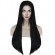 Skaistumkopšanas un personiskās higiēnas produkti // Personīgās higiēnas produkti // BQ3E Peruka włosy 80cm czarne cosplay image 2