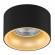 LED valgustus // New Arrival // Oprawa podtynkowa / tuba Maclean, punktowa, okrągła, aluminiowa, GU5.3, 70x40mm, kolor czarny/złoty, MCE457 B/G image 1