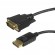 Koaksiālo kabeļi 75 Ohm, 50 Ohm un Televīzijas aksesuāri // HDMI, DVI, Audio savienotājkabeļi un aksesuāri // Kabel Display, Port (DP) - DVI Maclean, 4K/30Hz, 1.8m, MCTV-715 image 2