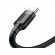 Telefoni un aksesuāri // Lādētāji un turētāji // BASEUS Kabel USB Type C 0,5m (CATKLF-AG1) Gray+Black image 2