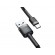 Telefoni un aksesuāri // Lādētāji un turētāji // BASEUS Kabel USB Type C 0,5m (CATKLF-AG1) Gray+Black image 5