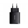 Mobilie Telefoni un aksesuāri // Lādētāji un turētāji // BASEUS Ładowarka sieciowa Baseus Compact Quick Charger, 2xUSB, USB-C, PD, 3A, 30W (CCXJ-E01) Czarna image 1
