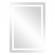 Interjera Gaismekļi | Dizaina Gaismas // Sienas un spoguļu gaismekļi // Lustro prostokątne pionowe LED 50x70 cm (z wbudowanym włącznikiem, z marginesem, 4000K) image 1