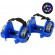 For sports and active recreation // Sport Equipment // AG234B Wrotki rolki świecące na buty      blue image 1