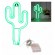 Apgaismojums LED // New Arrival // ZD79 Lampka led neon kaktus image 1
