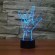 Apgaismojums LED // New Arrival // ZD98I Lampka nocna ręka 3d led image 5