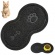 Home and Garden Products // Goods for pets // DA152 Mata pod miskę dla psa kota czarna image 1