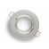 LED line® downlight aluminium round adjustable silver brushed paveikslėlis 1