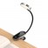 Mini LED Reading Lamp with Clip 3W 4000K, Gray image 4