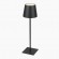 Rechargable table lamp, 3.5W, 400lm, IP54, warm white 3000K, 4000mAh, black USB type C image 1