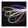 LED strip NEON FLEX, 5m reel, 12Vdc, 11W/m, IP65, RED, 1cm cut, Design Light image 4