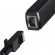 Ethernet Adapter USB C to RJ45 100Mbps, Black image 3