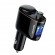 Bluetooth FM Modulator Car Charger 2xUSB 3.4A with Cigarette Lighter Port, Black image 1