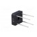 Single-phase bridge rectifier | Urmax: 100V | If: 10A | Ifsm: 240A paveikslėlis 4