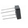 Single-phase bridge rectifier | Urmax: 400V | If: 10A | Ifsm: 240A image 7